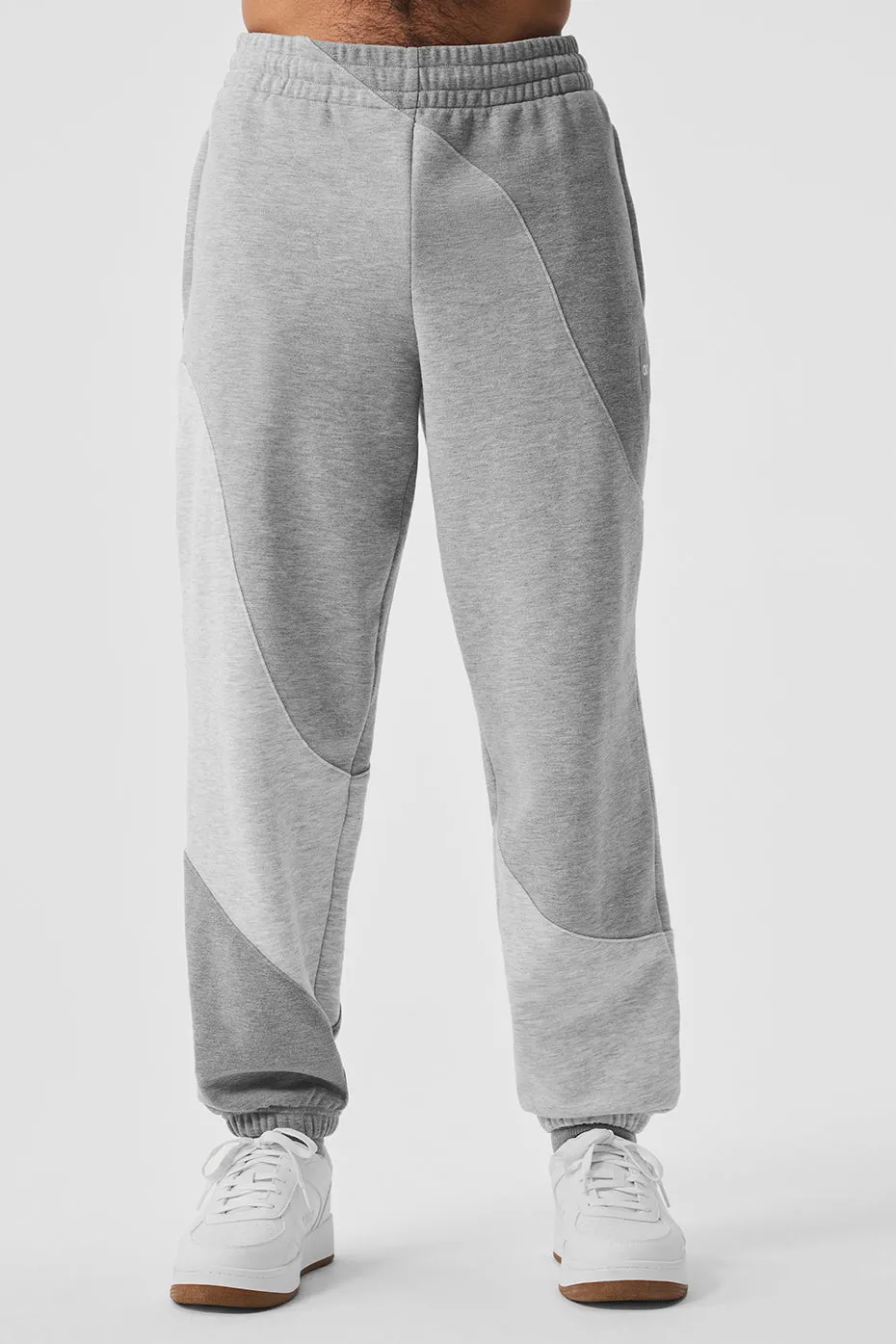 Make Waves Sweatpant - Athletic Heather Grey Tonal sold by Alo Yoga product image thumbnail 3