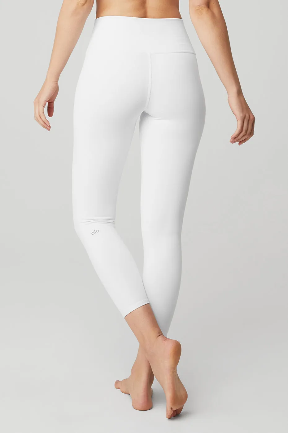 7/8 High-Waist Airbrush Legging - White sold by Alo Yoga product image thumbnail 2