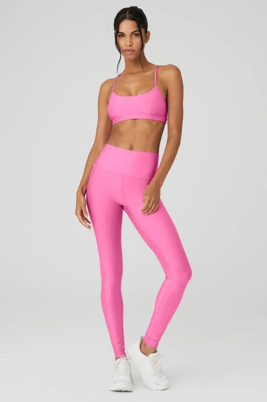 Airlift Intrigue Bra & High-Waist Airlift Legging Set - Paradise Pink sold by Alo Yoga