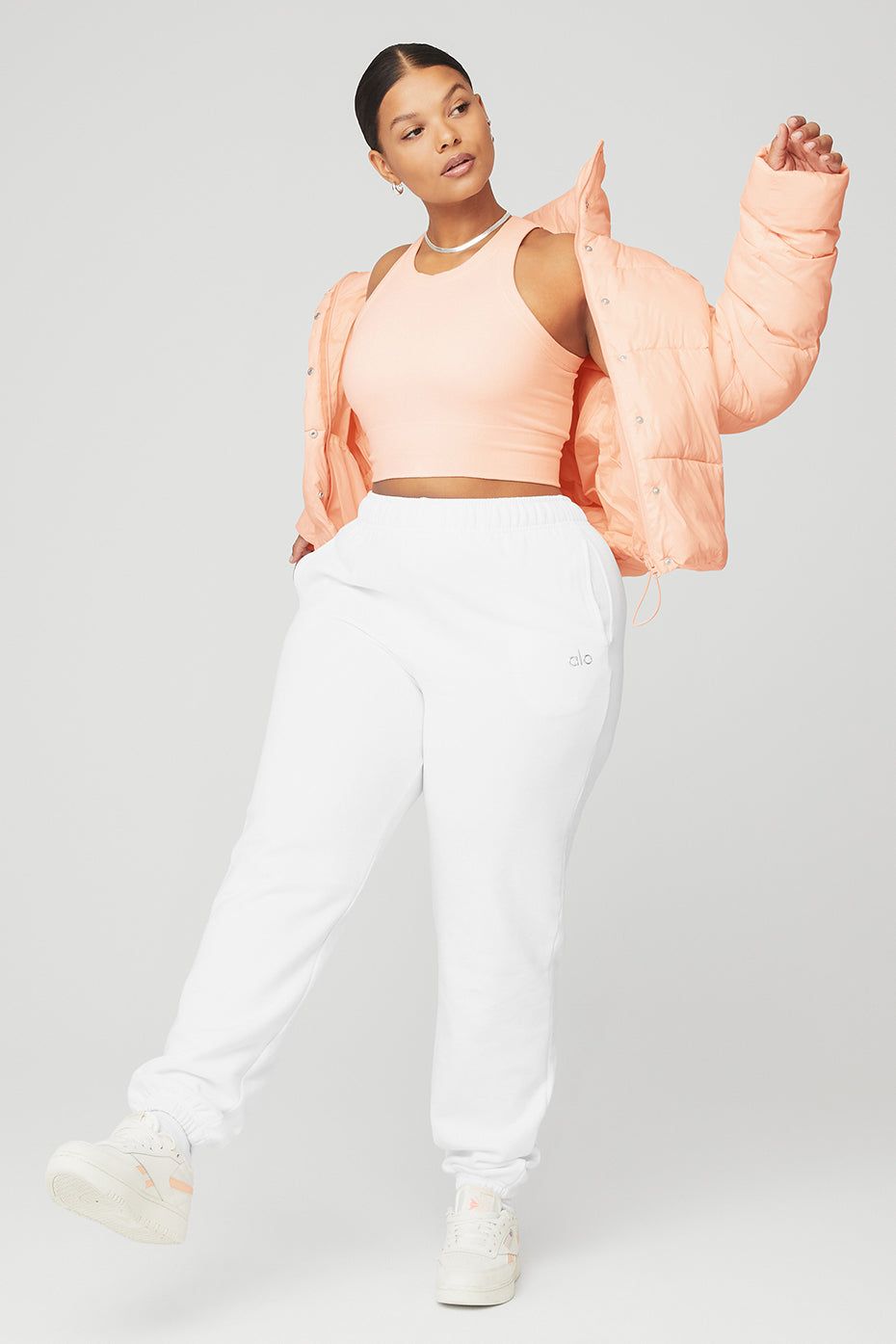 Gold Rush Puffer - Peachy Glow sold by Alo Yoga product image thumbnail 13