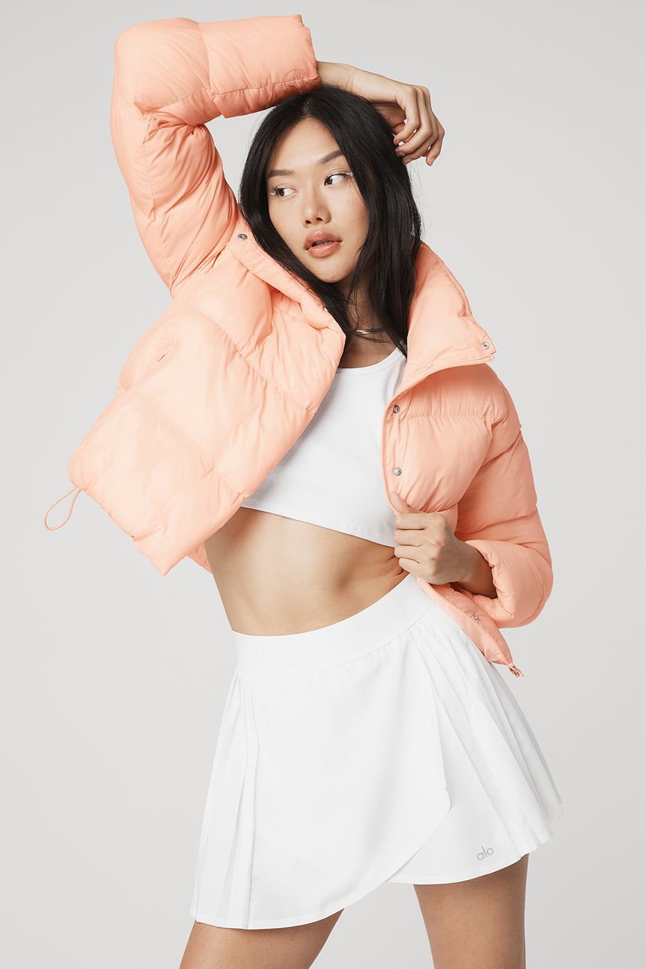 Gold Rush Puffer - Peachy Glow sold by Alo Yoga product image thumbnail 12