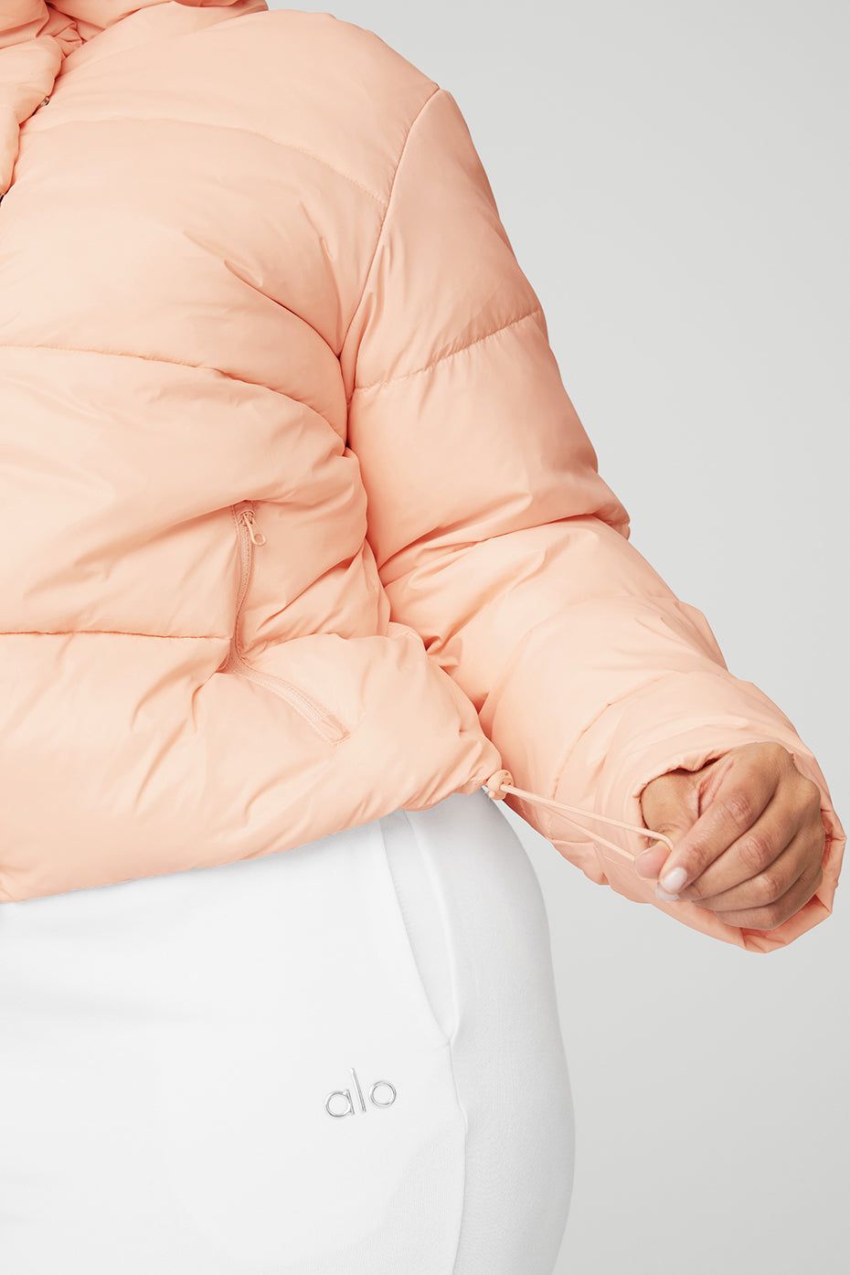 Gold Rush Puffer - Peachy Glow sold by Alo Yoga product image thumbnail 11