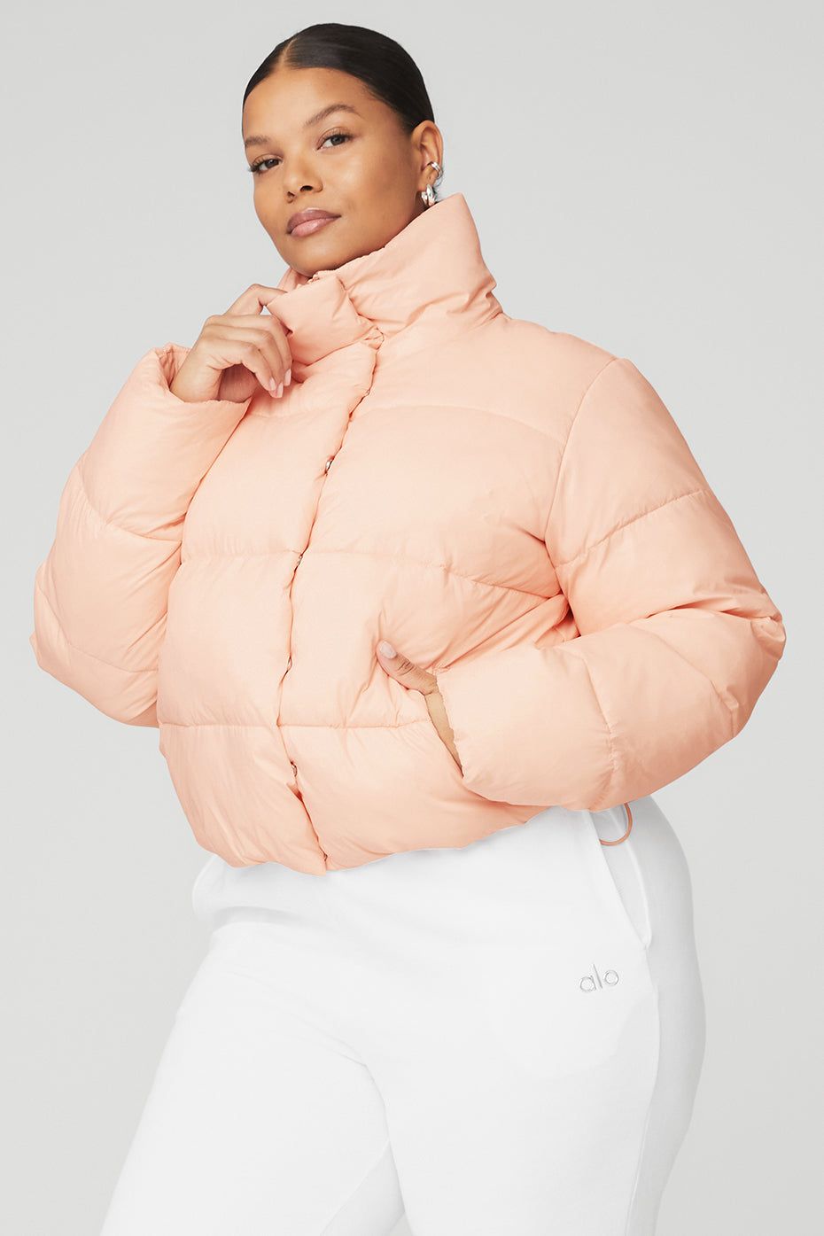 Gold Rush Puffer - Peachy Glow sold by Alo Yoga product image thumbnail 7