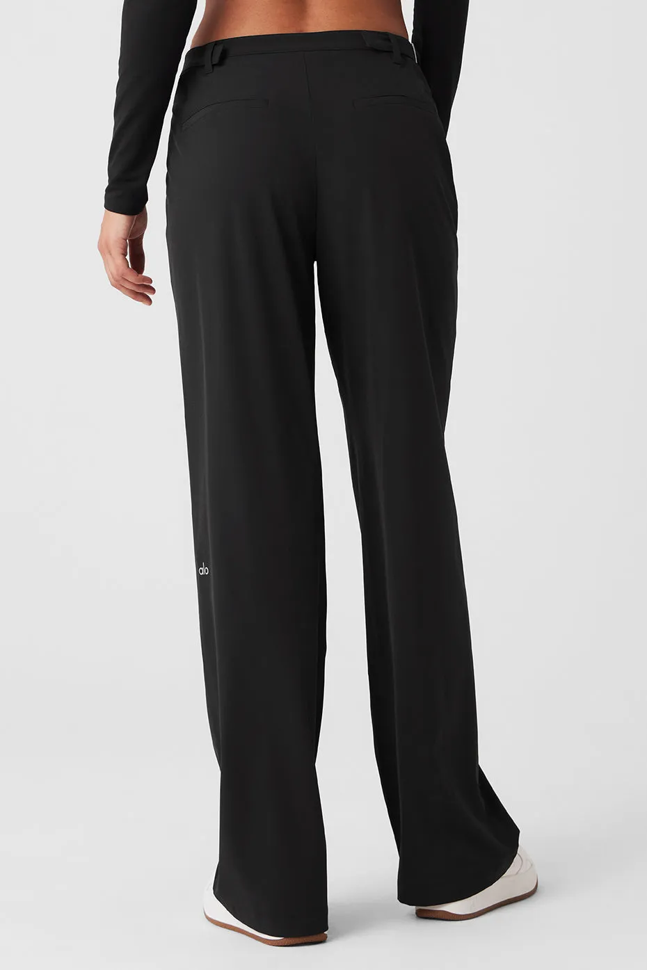 Mid-Rise Showdown Trouser - Black sold by Alo Yoga product image thumbnail 4
