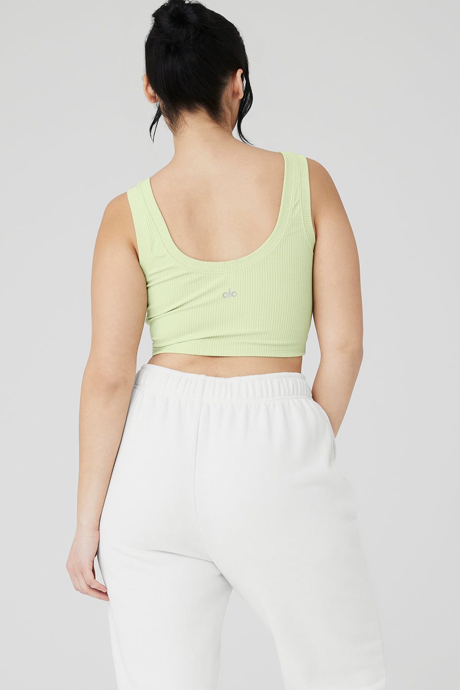 Ribbed Wellness Tank - Iced Green Tea sold by Alo Yoga product image thumbnail 7