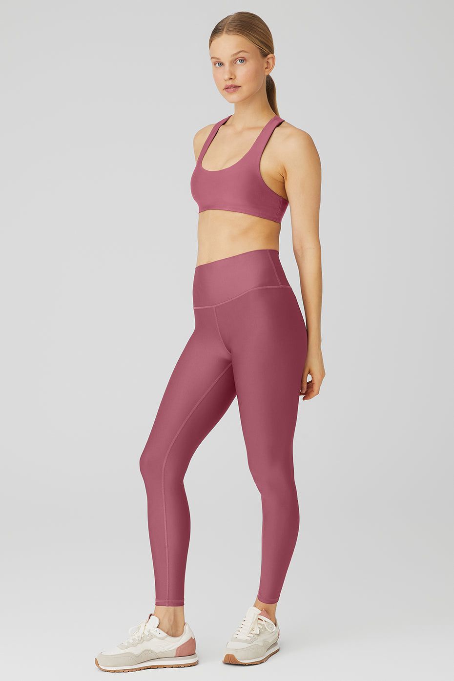Airlift Advantage Racerback Bra & 7/8 High-Waist Airlift Legging Set - Mars Clay sold by Alo Yoga product image thumbnail 2