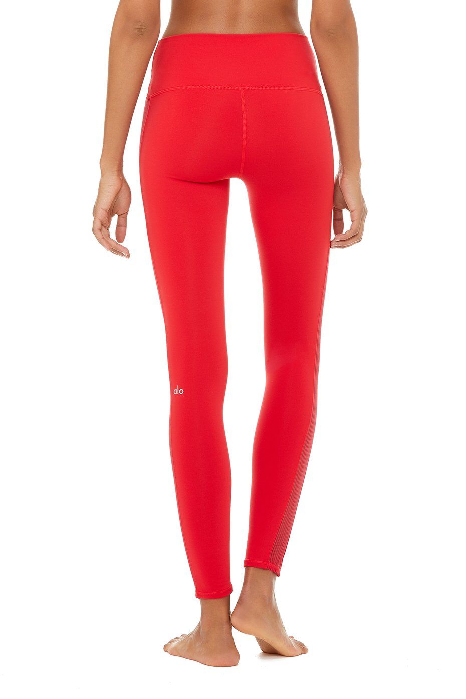 High-Waist Line-Up Legging - Scarlet sold by Alo Yoga product image thumbnail 3