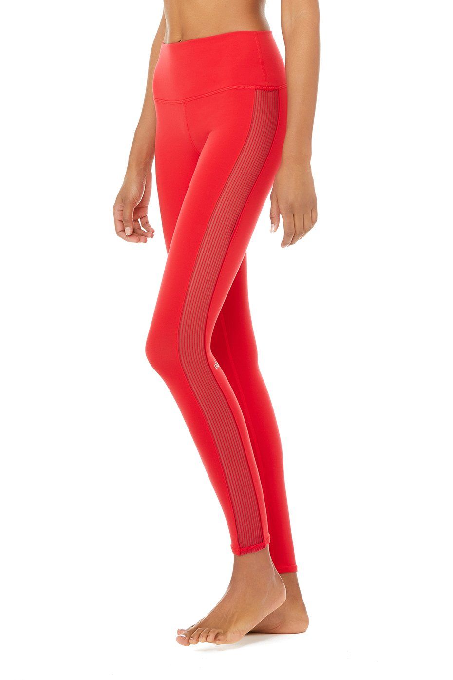 High-Waist Line-Up Legging - Scarlet sold by Alo Yoga