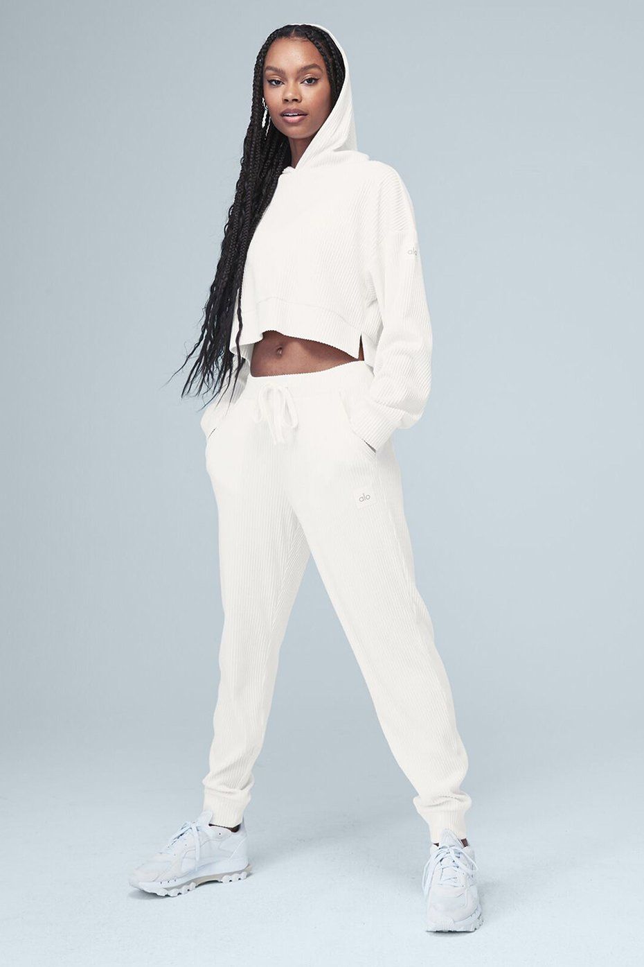 Muse Sweatpant & Hoodie Set - Ivory sold by Alo Yoga