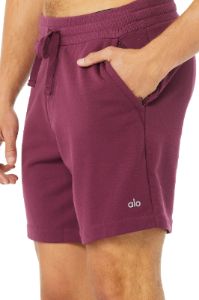 Chill Short - Varsity Cardinal sold by Alo Yoga