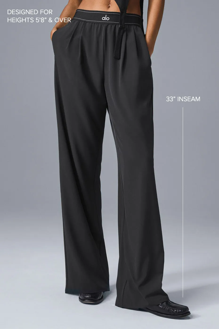 Suit Up Trouser (Long) - Black sold by Alo Yoga product image thumbnail 2