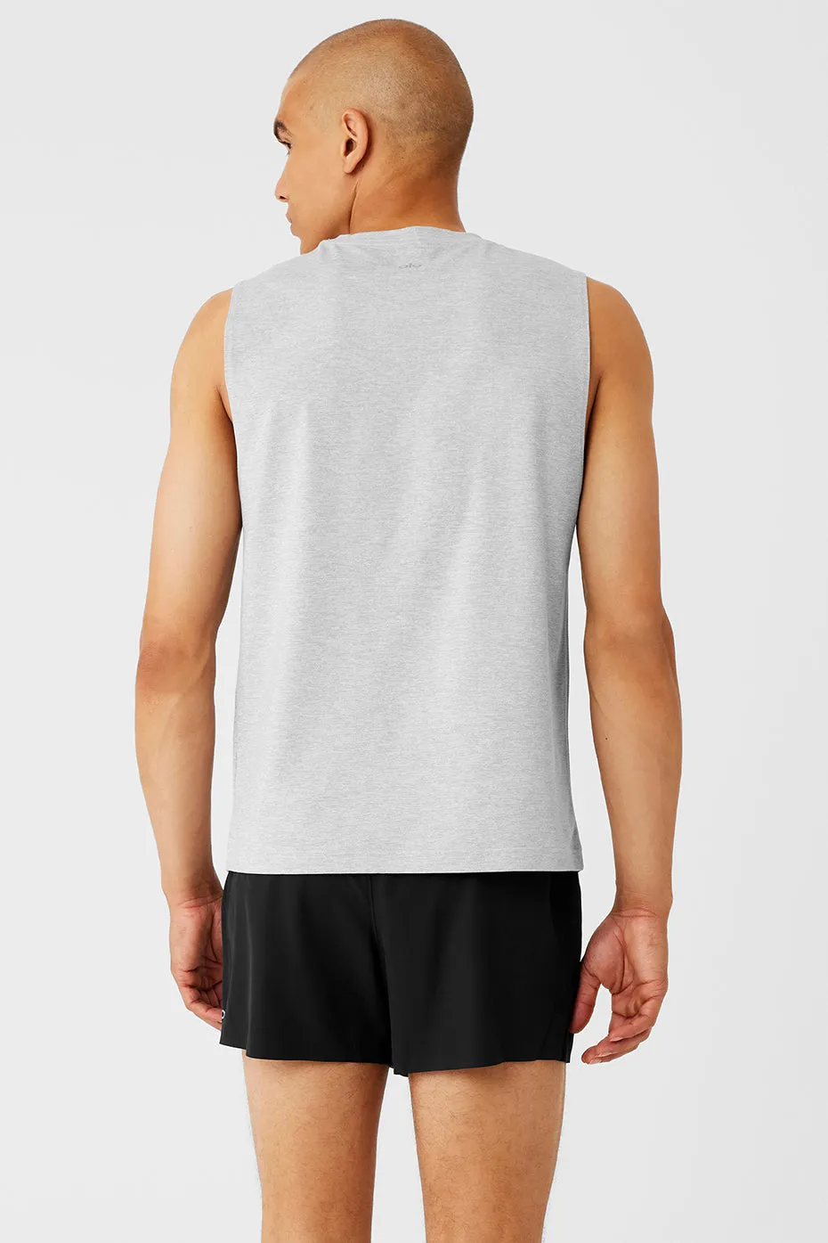 Conquer Muscle Tank - Athletic Heather Grey sold by Alo Yoga product image thumbnail 2
