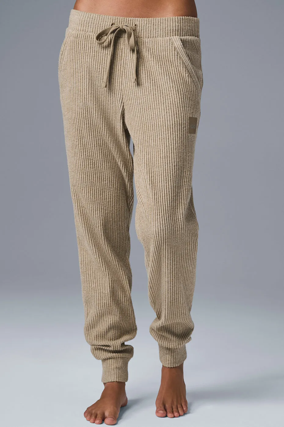 Muse Sweatpant - Gravel Heather sold by Alo Yoga