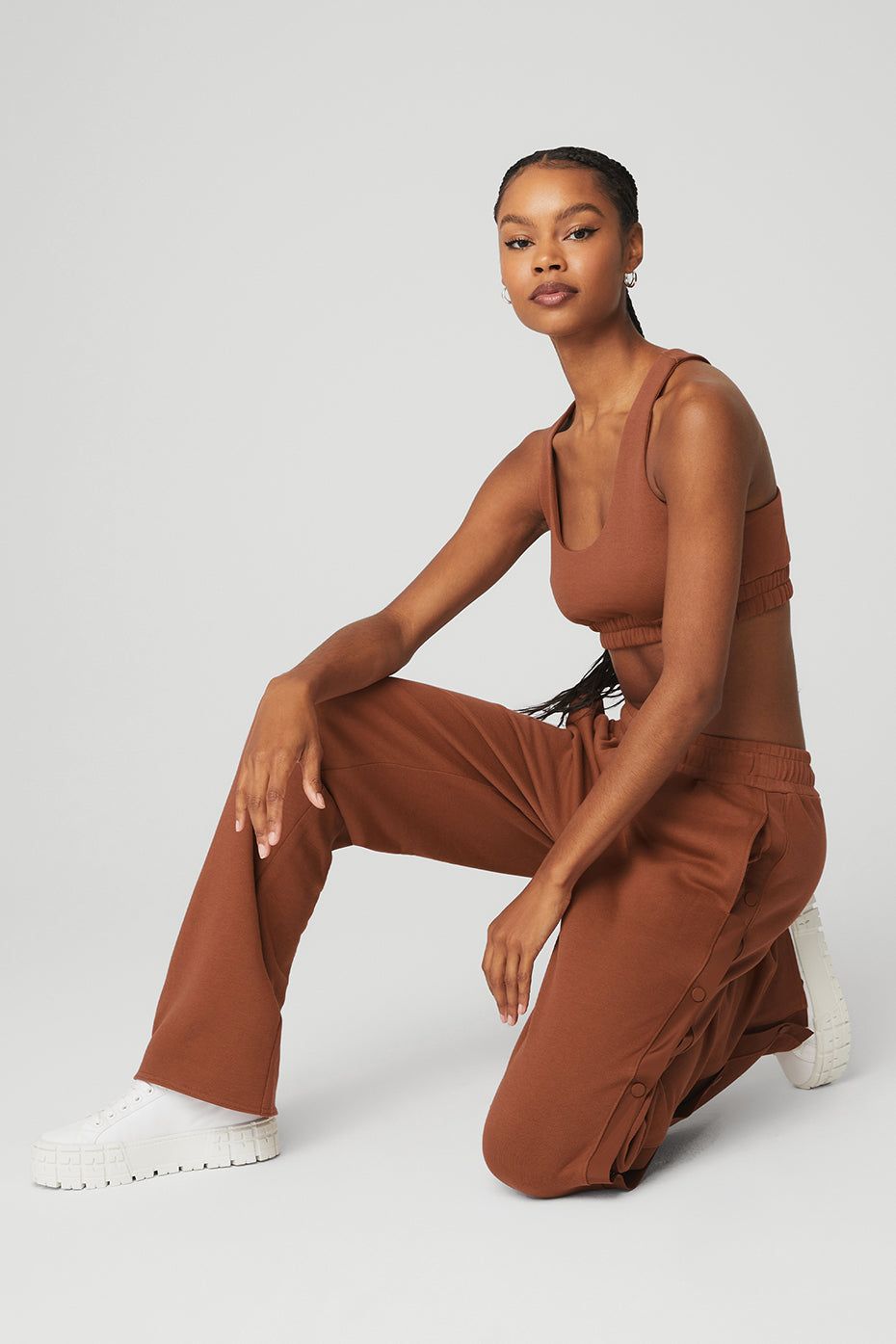 Courtside Tearaway Snap Pant - Rust sold by Alo Yoga product image thumbnail 4