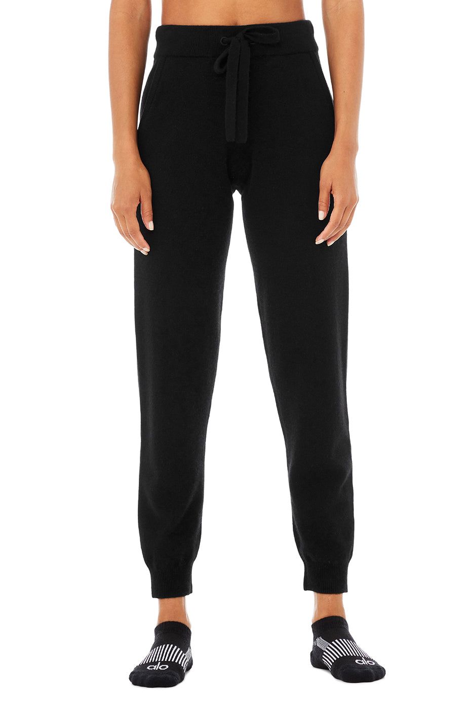 Women's Explorer Wool-Tech Sock - Black sold by Alo Yoga product image thumbnail 2