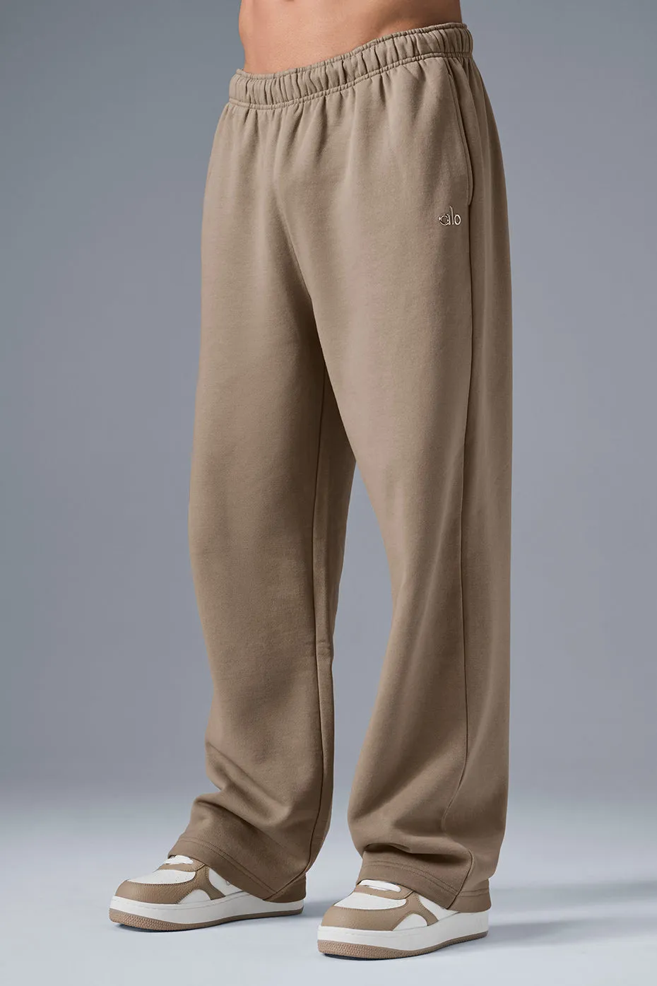 Accolade Straight Leg Sweatpant - Gravel sold by Alo Yoga product image thumbnail 2