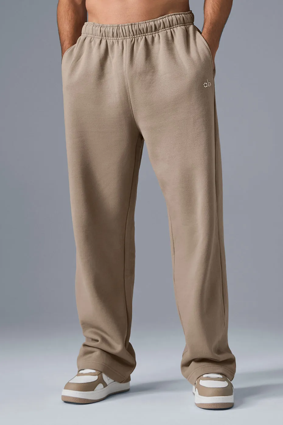 Accolade Straight Leg Sweatpant - Gravel sold by Alo Yoga