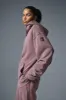 Chill Vintage Wash Hoodie - Woodrose Wash sold by Alo Yoga