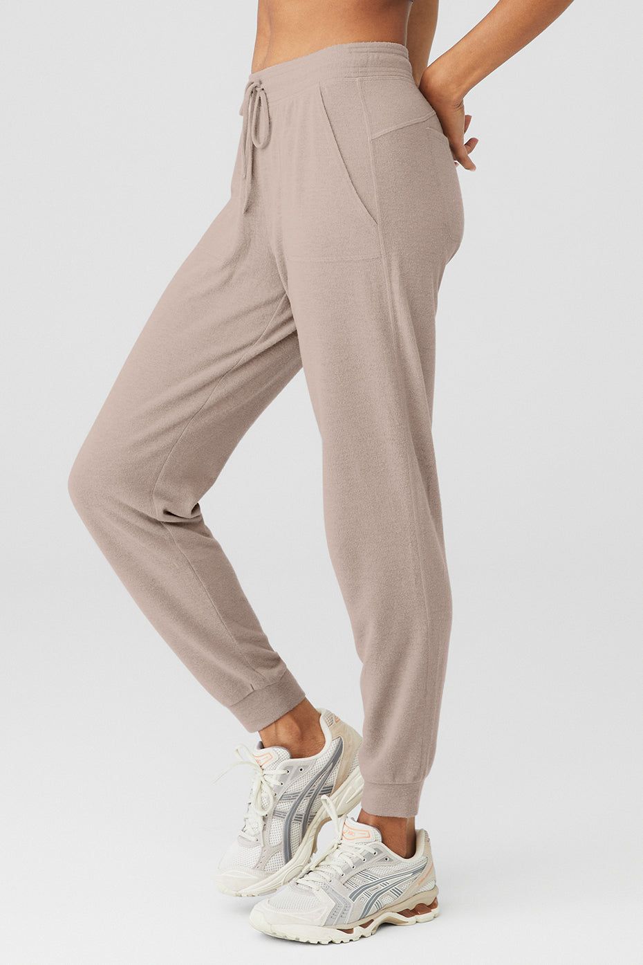 Soho Sweatpant - Taupe sold by Alo Yoga product image thumbnail 4