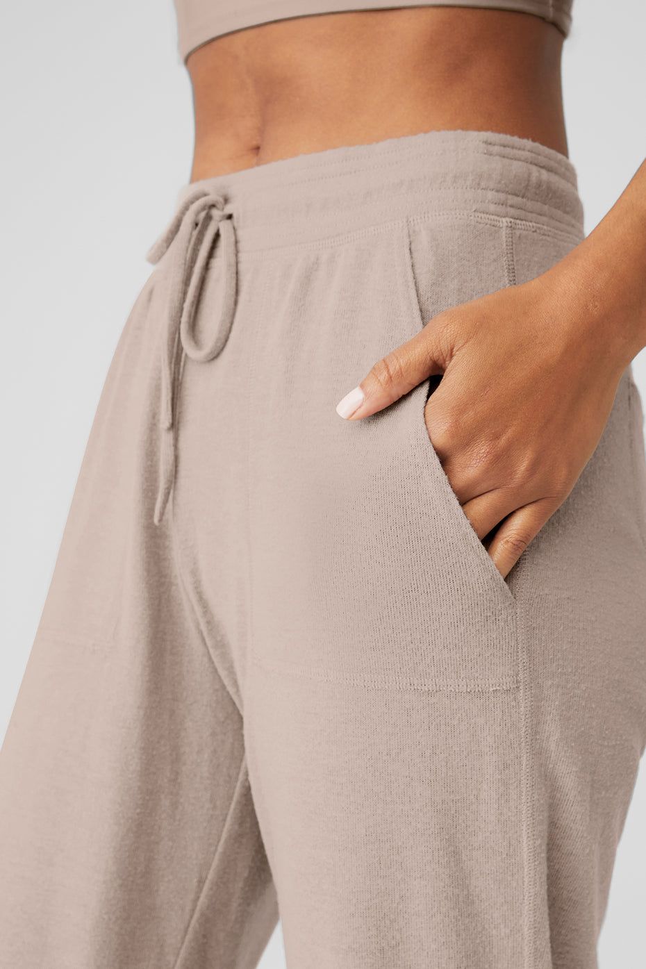 Soho Sweatpant - Taupe sold by Alo Yoga product image thumbnail 5