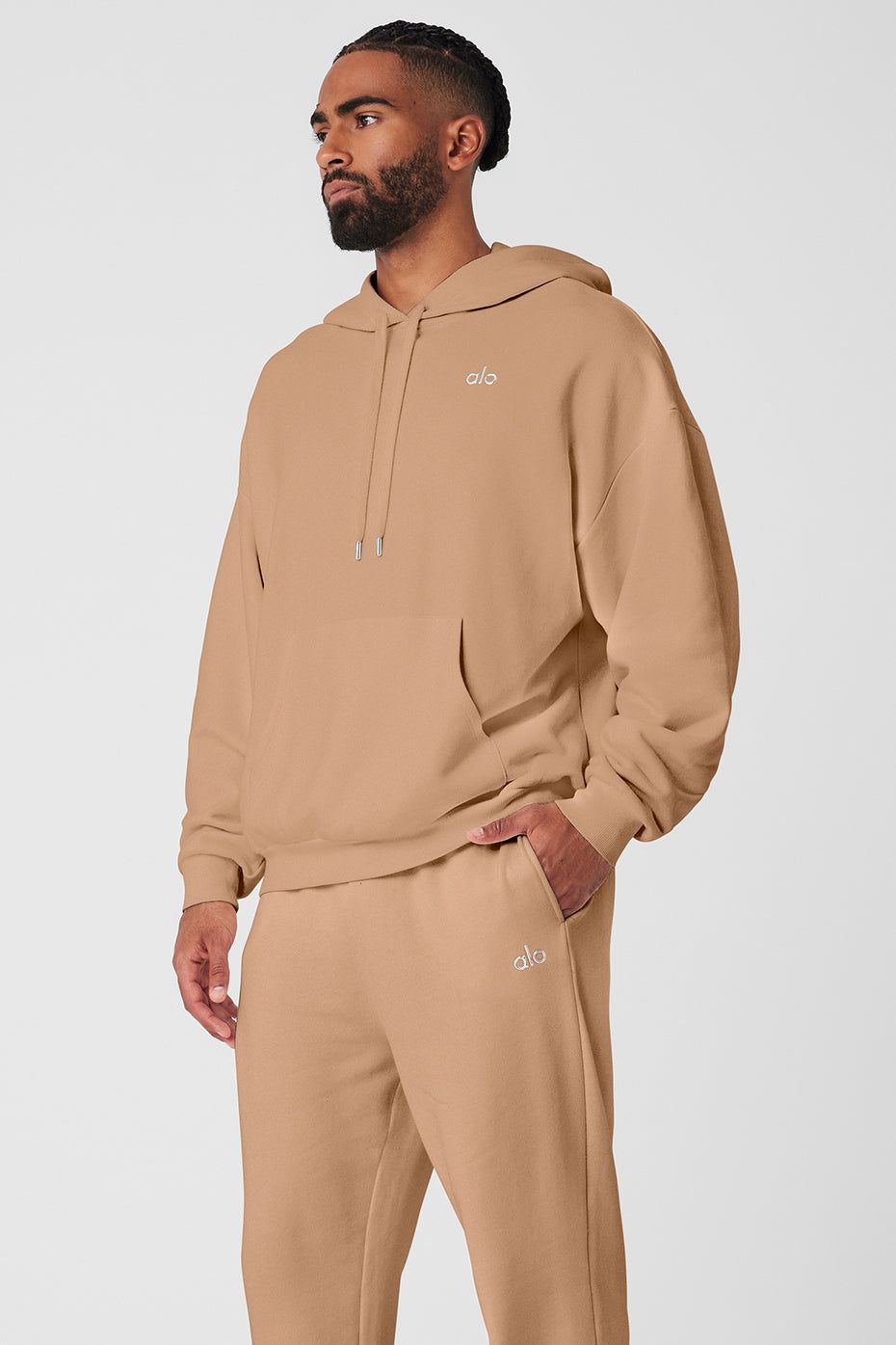 Accolade Hoodie - Toasted Almond sold by Alo Yoga product image thumbnail 3