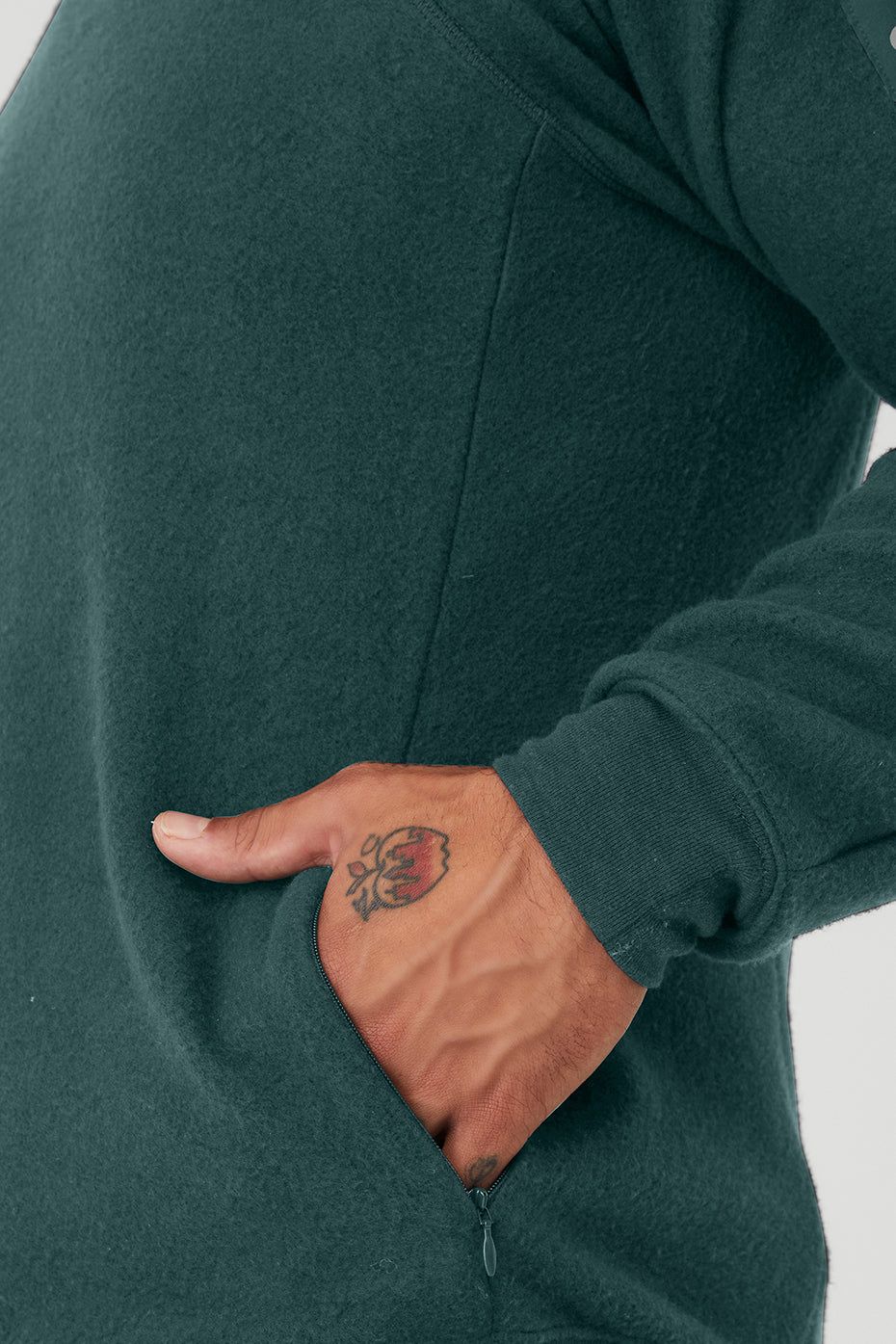 Triumph Crew Neck Sweatshirt - Midnight Green sold by Alo Yoga product image thumbnail 4