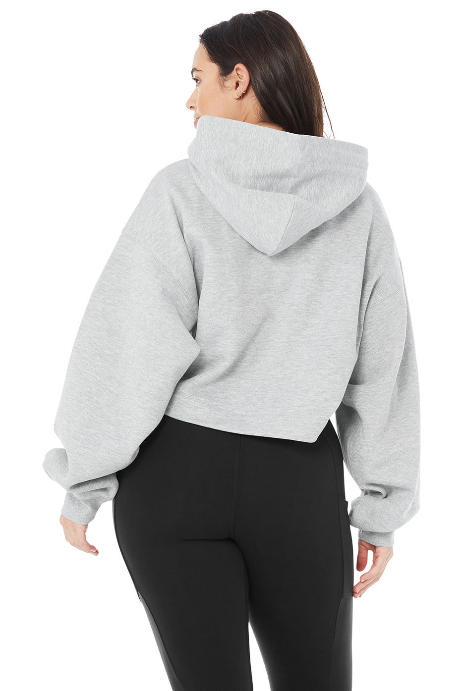 Bae Hoodie - Athletic Heather Grey sold by Alo Yoga product image thumbnail 7