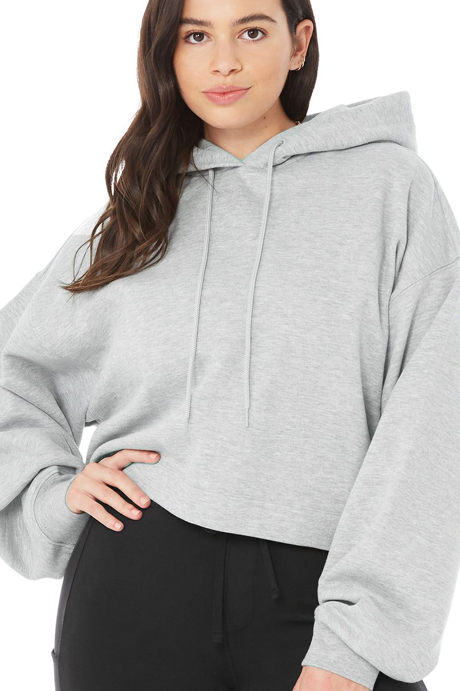 Bae Hoodie - Athletic Heather Grey sold by Alo Yoga product image thumbnail 8
