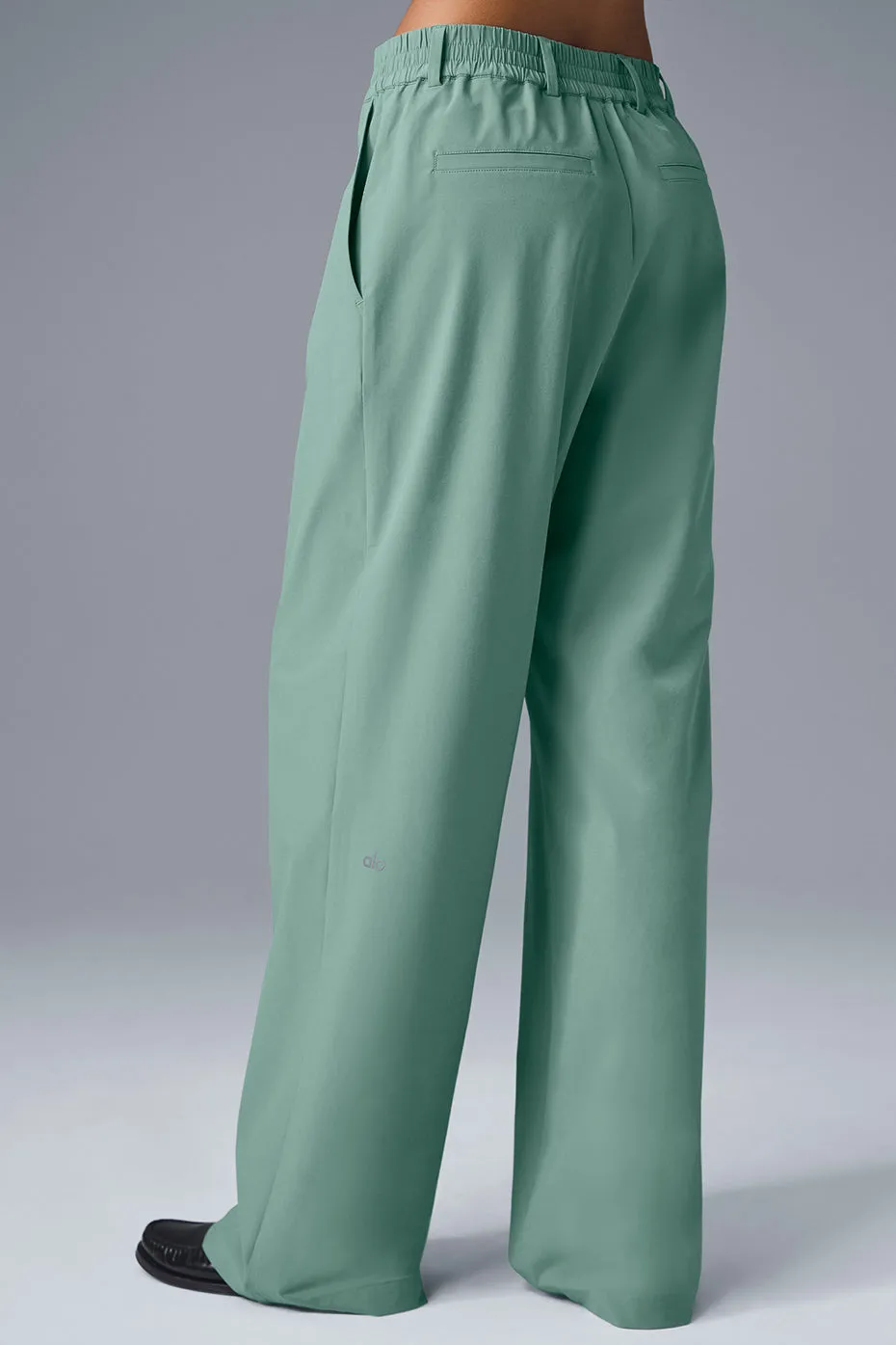 High-Waist Pursuit Trouser (Regular) - Botanical Green sold by Alo Yoga product image thumbnail 3