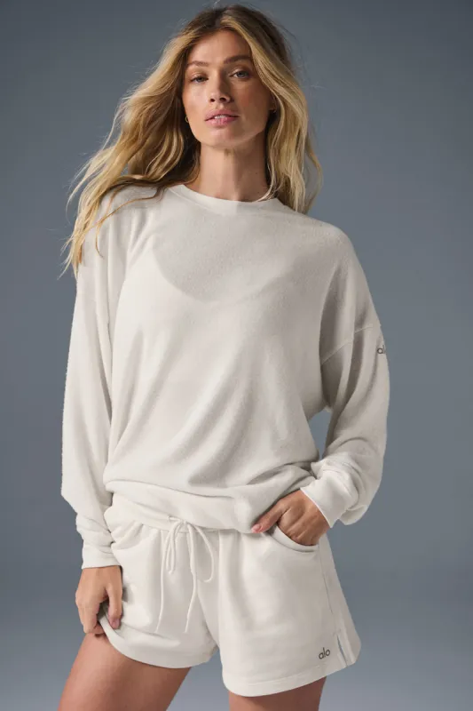 Soho Pullover - Ivory sold by Alo Yoga