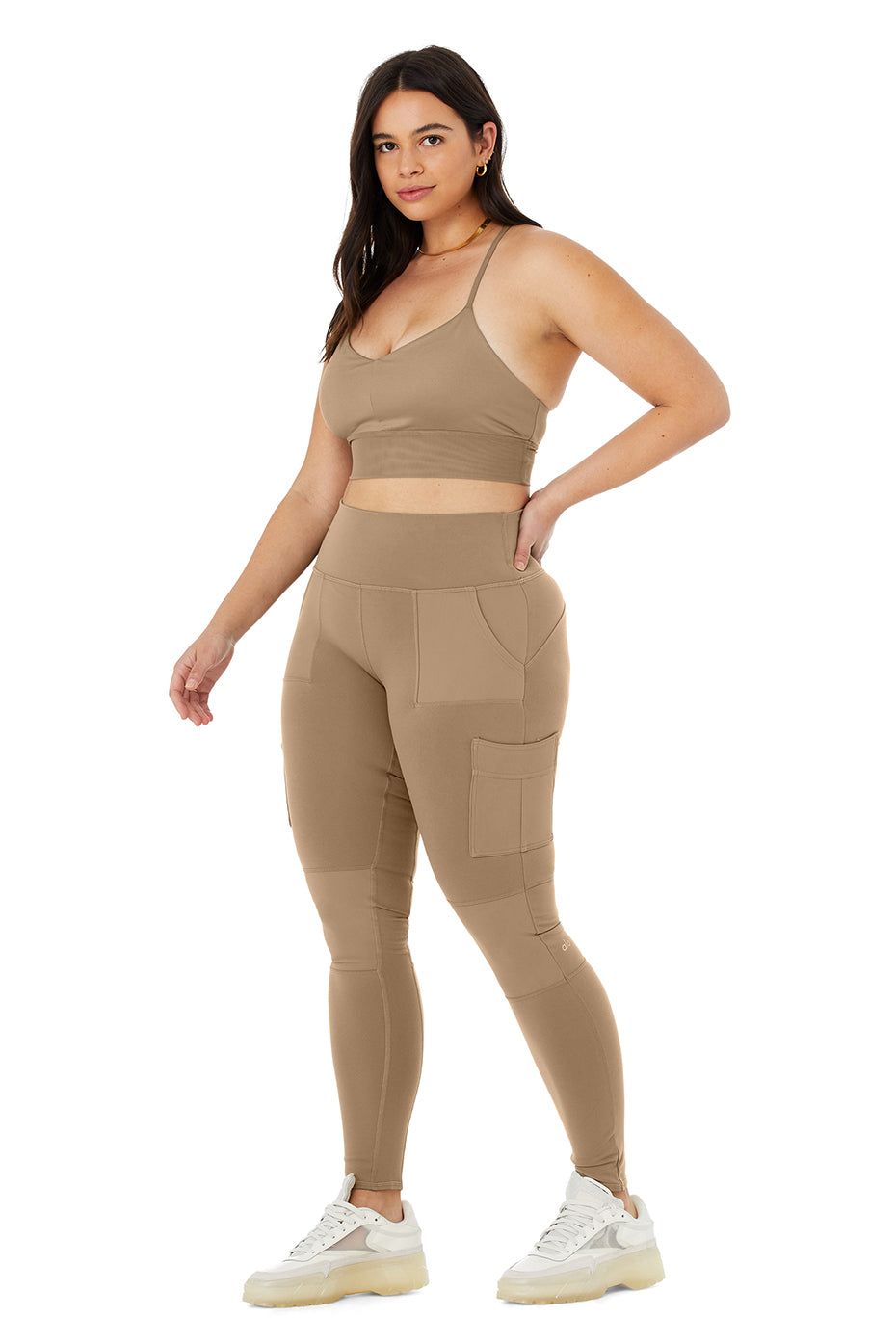 Lavish Bra & High-Waist Cargo Legging Set sold by Alo Yoga product image thumbnail 9