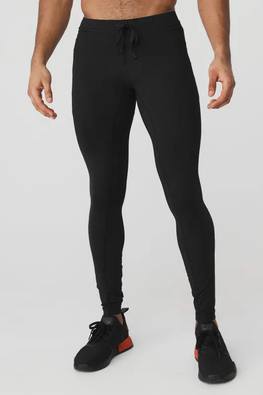 Warrior Compression Pant - Jet Black sold by Alo Yoga