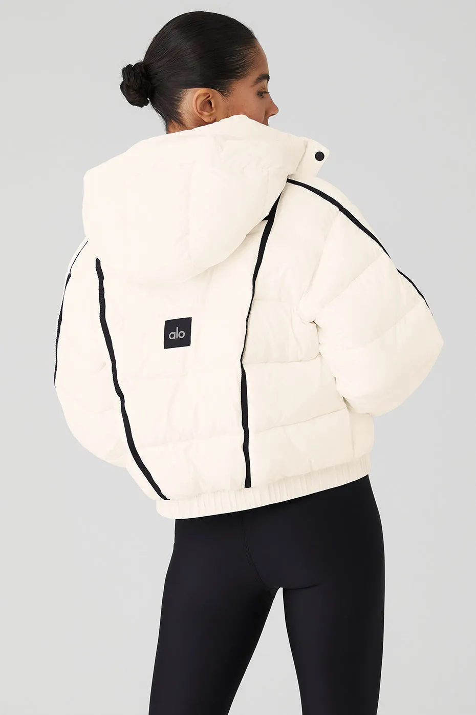 Aspen Love Puffer Jacket - Ivory sold by Alo Yoga product image thumbnail 3