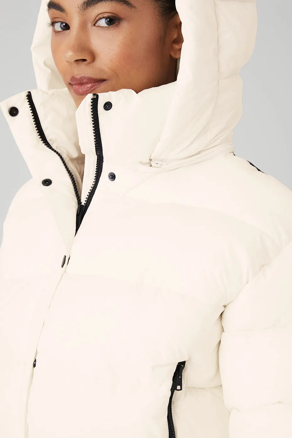 Aspen Love Puffer Jacket - Ivory sold by Alo Yoga product image thumbnail 5