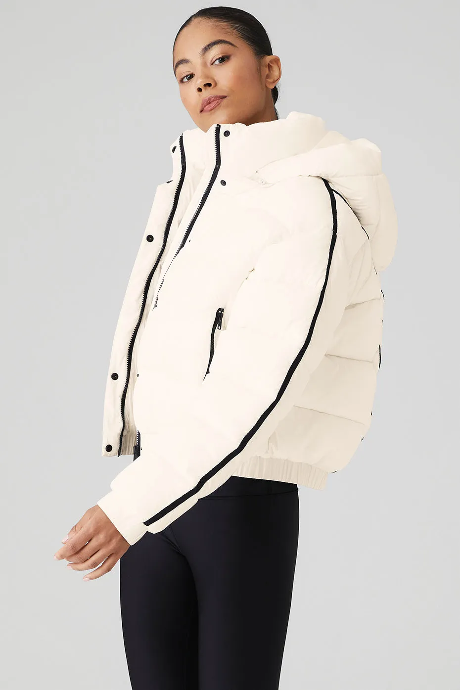 Aspen Love Puffer Jacket - Ivory sold by Alo Yoga product image thumbnail 4