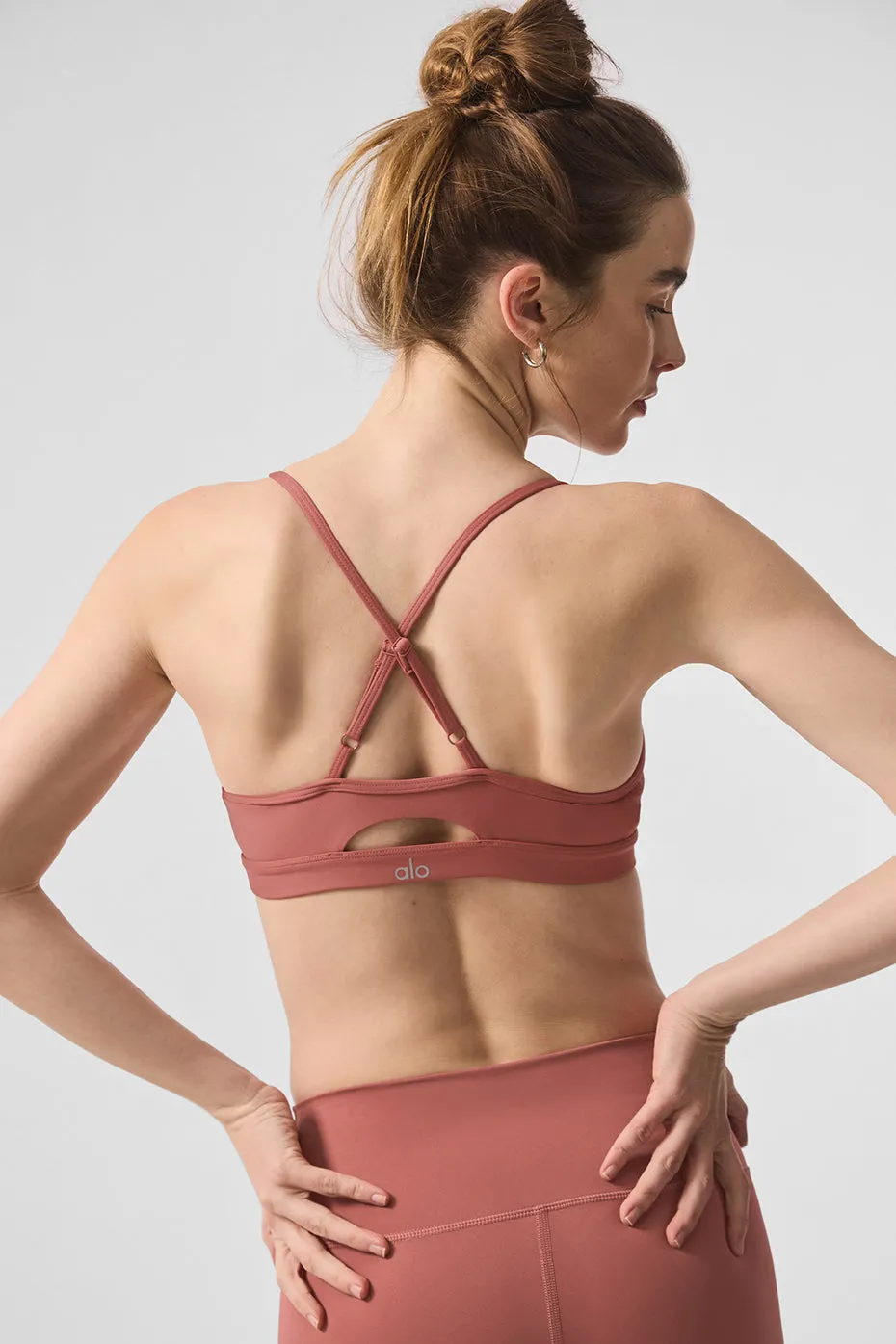 Airlift Intrigue Bra - Soft Terracotta sold by Alo Yoga product image thumbnail 2