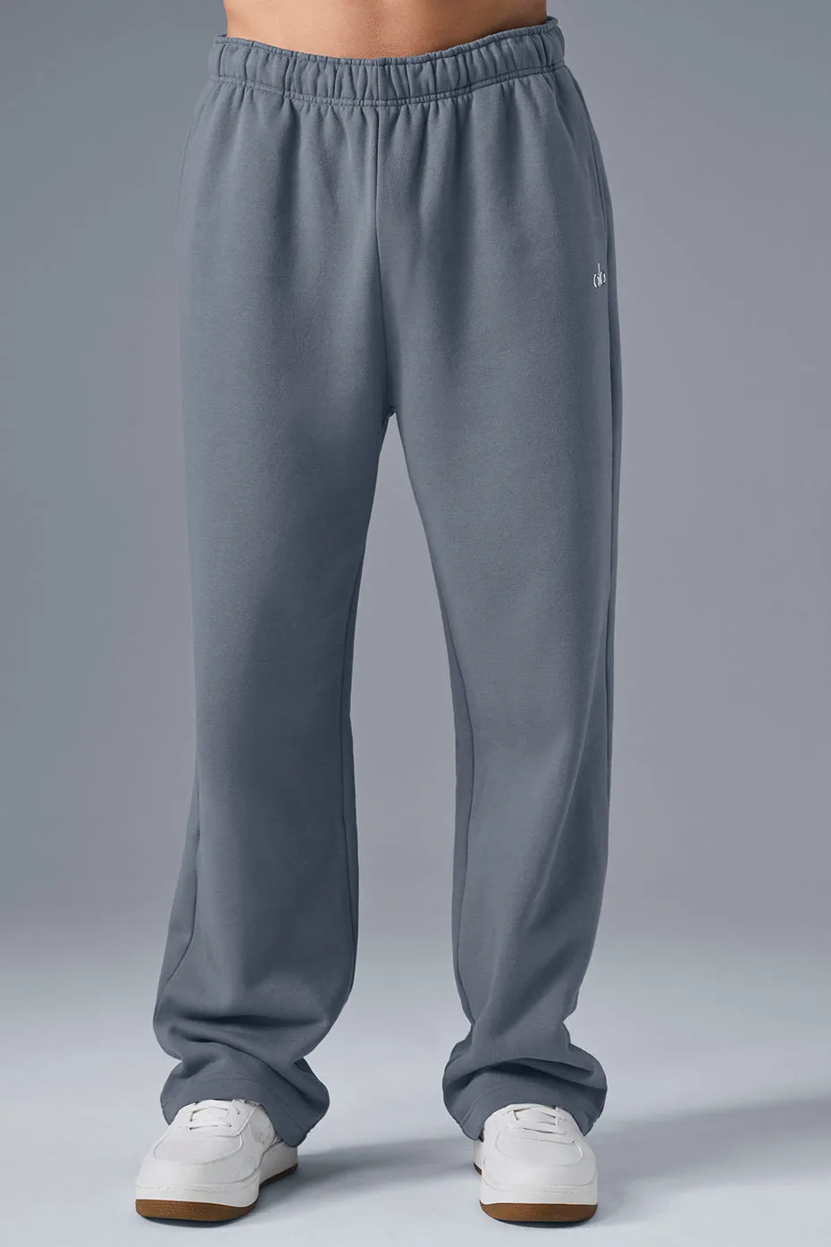 Accolade Straight Leg Sweatpant - Steel Grey sold by Alo Yoga