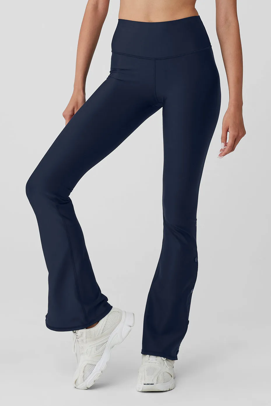 Airlift High-Waist Game Changer Legging - Navy sold by Alo Yoga