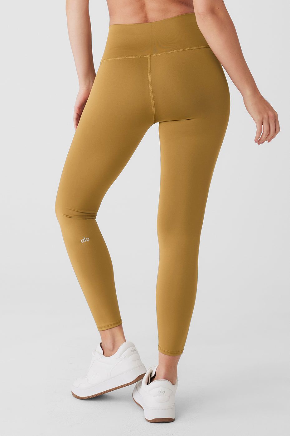 7/8 High-Waist Airlift Legging - Golden Olive Branch sold by Alo Yoga product image thumbnail 2