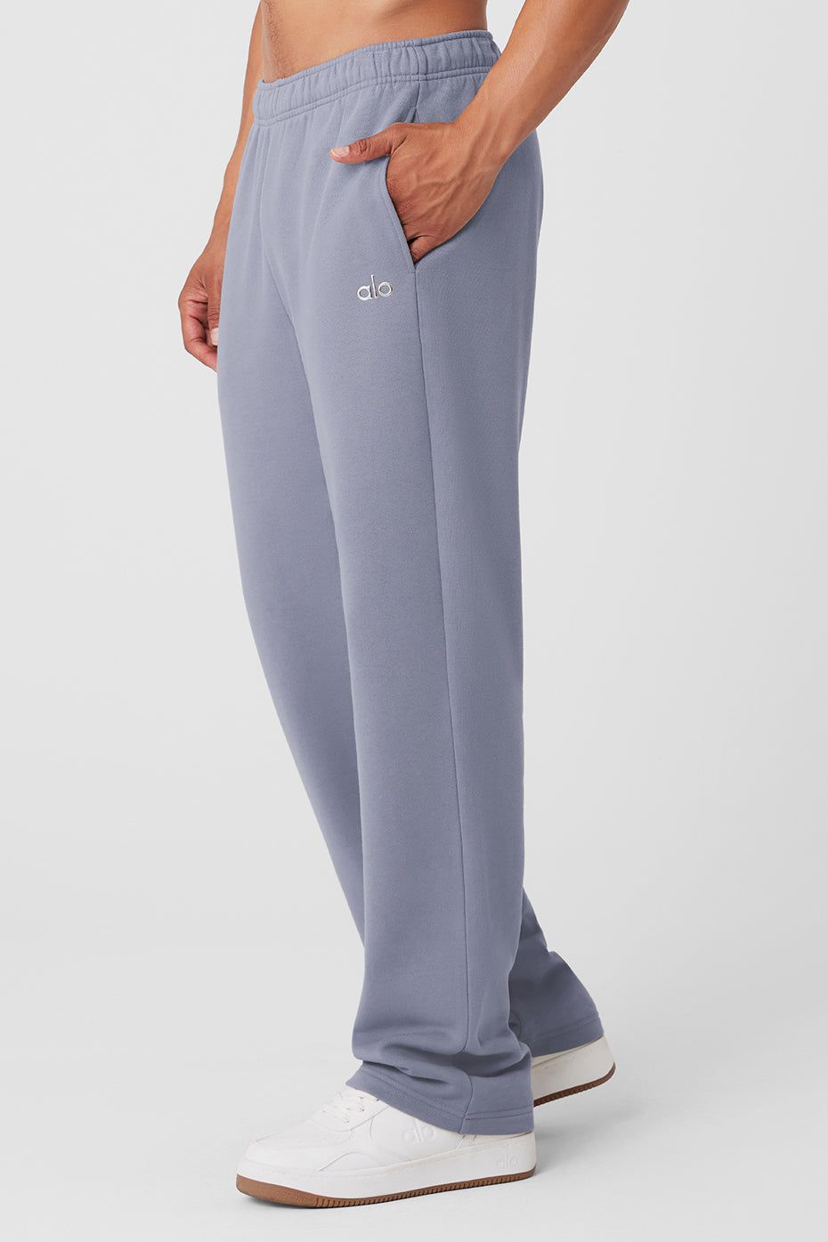 Accolade Straight Leg Sweatpant - Fog sold by Alo Yoga product image thumbnail 3