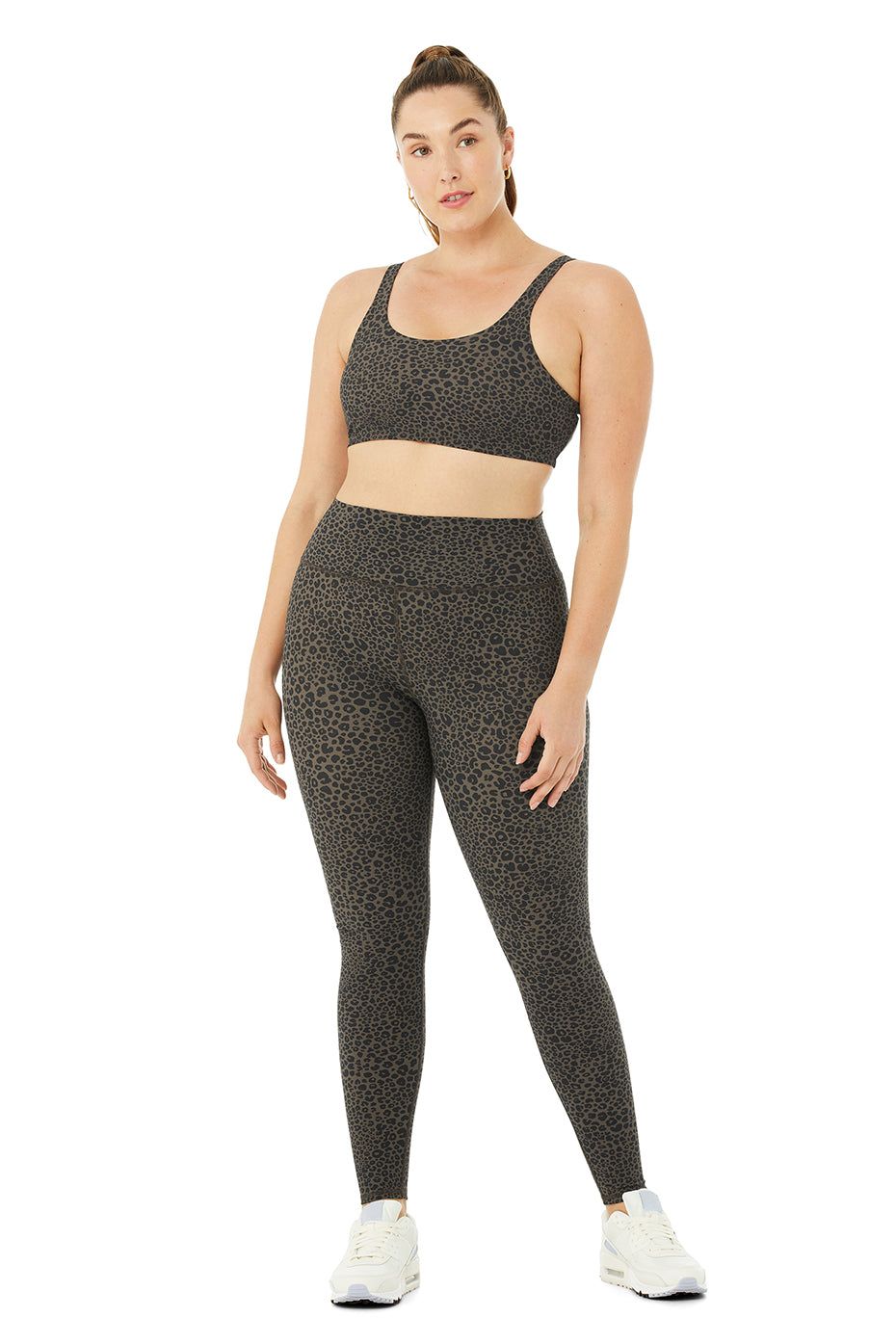 High-Waist Vapor Leopard Legging - Olive Branch sold by Alo Yoga product image thumbnail 10