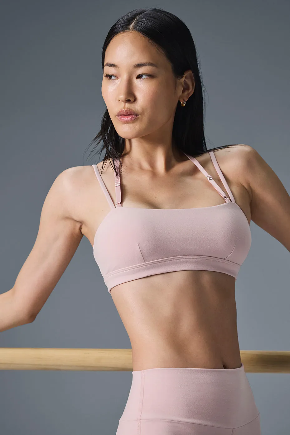 Alosoft Spotlight Bra - Ballet Pink sold by Alo Yoga
