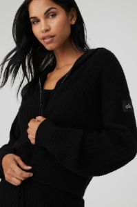 Cashmere Plush Waffle Full Zip Hoodie & Cashmere High-Waist Plush Waffle Short Set sold by Alo Yoga