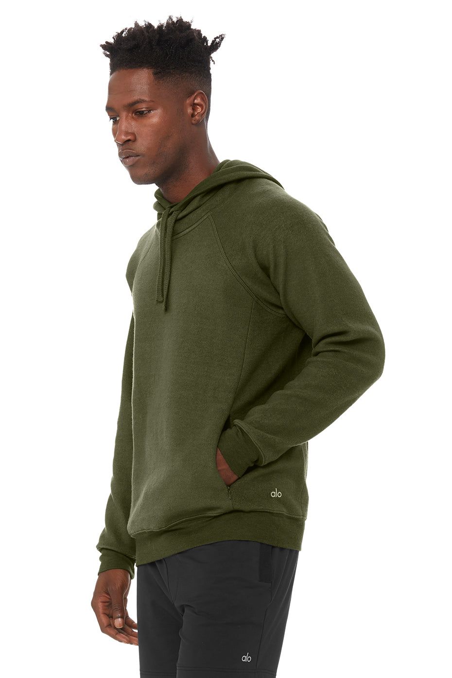 Triumph Hoodie - Hunter Triblend sold by Alo Yoga product image thumbnail 3