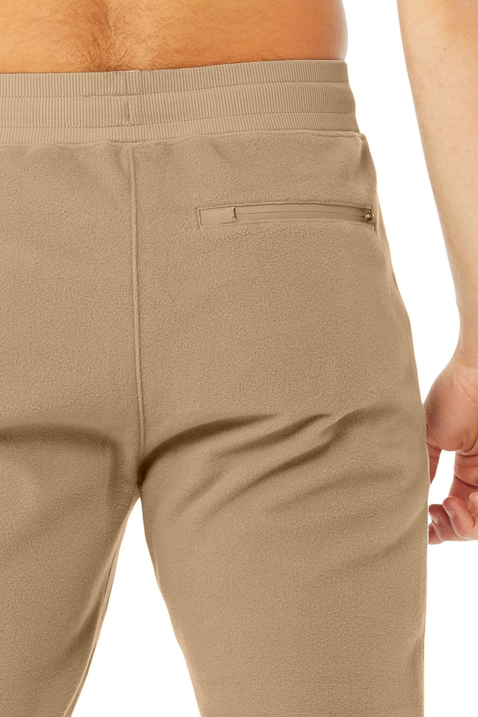 Polar Fleece Jogger - Gravel/Anthracite sold by Alo Yoga product image thumbnail 5