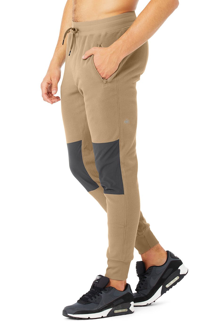 Polar Fleece Jogger - Gravel/Anthracite sold by Alo Yoga product image thumbnail 3