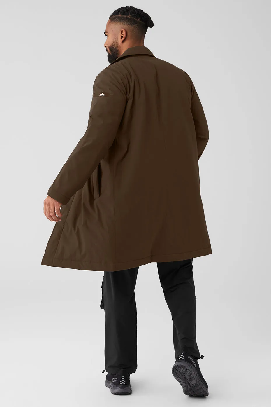 Signature Overcoat - Espresso sold by Alo Yoga product image thumbnail 2