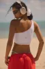 Mesh Sheer Illusion Tank - White sold by Alo Yoga