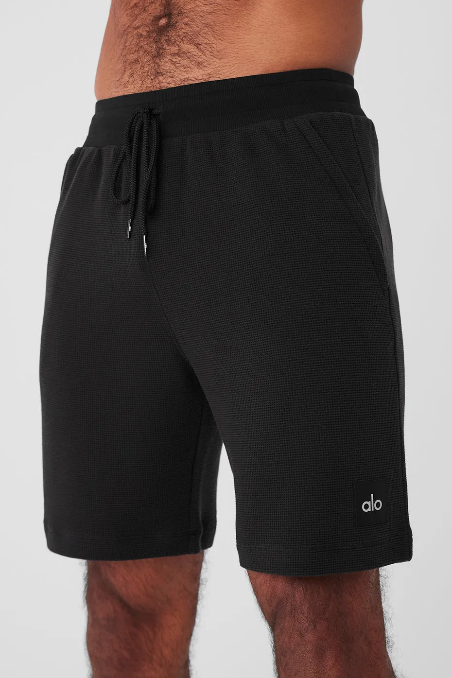 7" Micro Waffle Fast Break Short - Black sold by Alo Yoga product image thumbnail 4