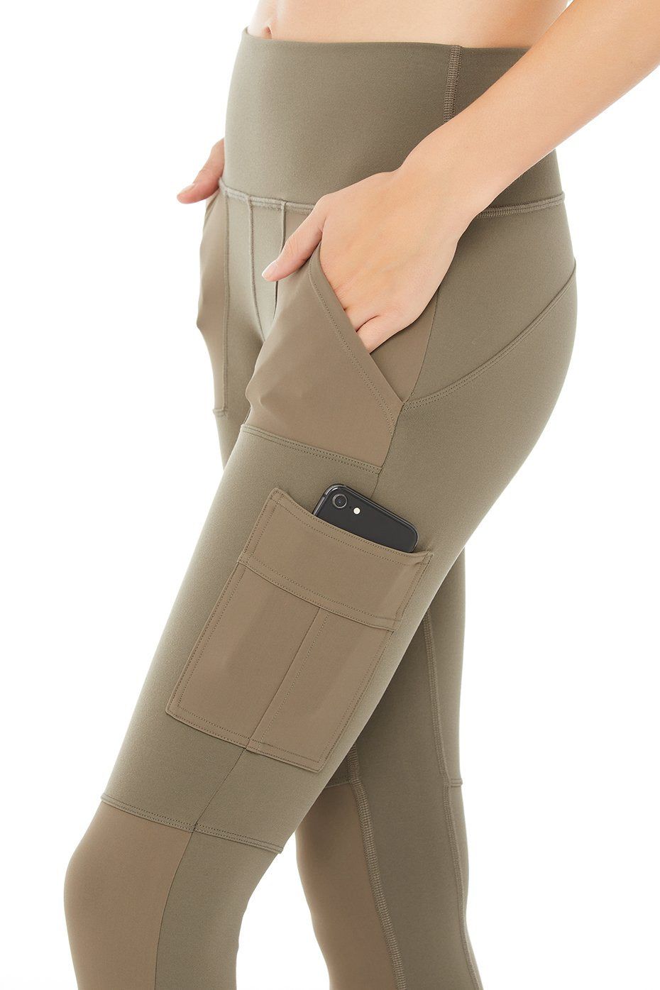 High-Waist Cargo Legging - Olive Branch sold by Alo Yoga product image thumbnail 4